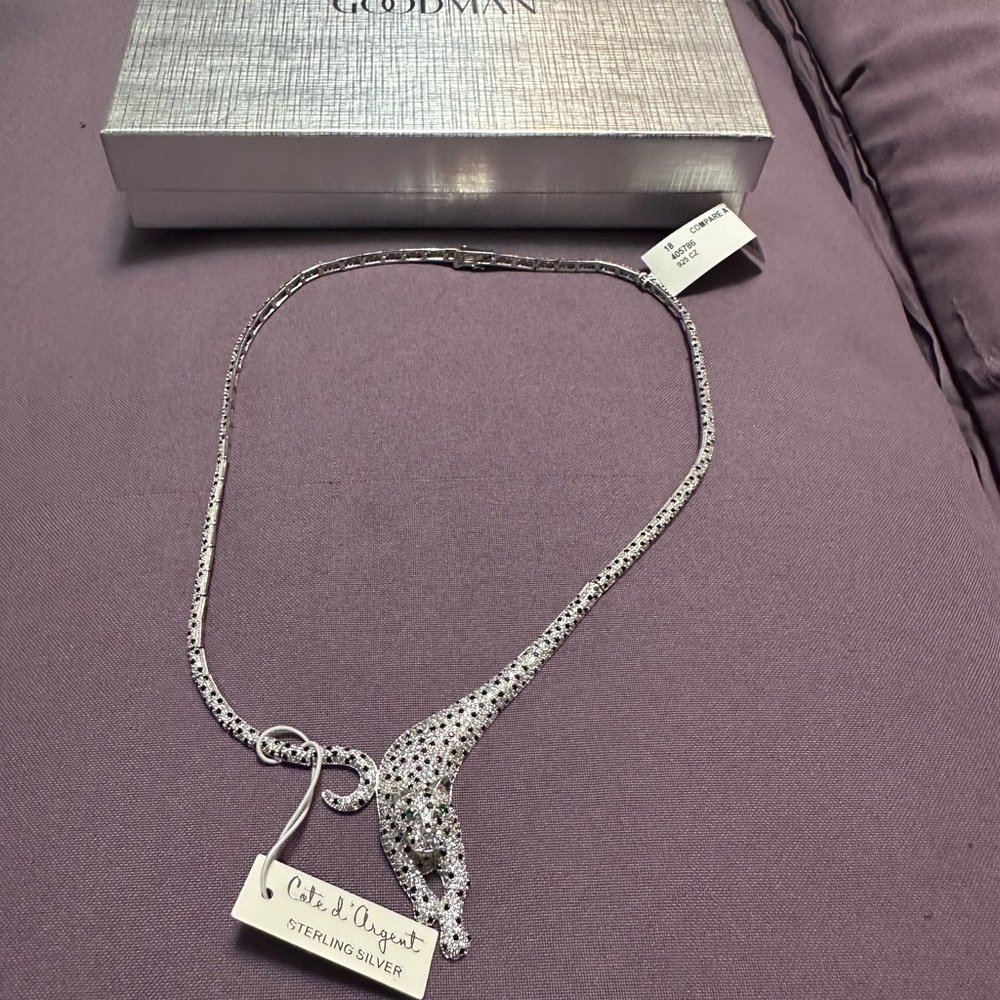 🆕Cote di argent beautiful women sterling silver partner necklace - Picture 3 of 9